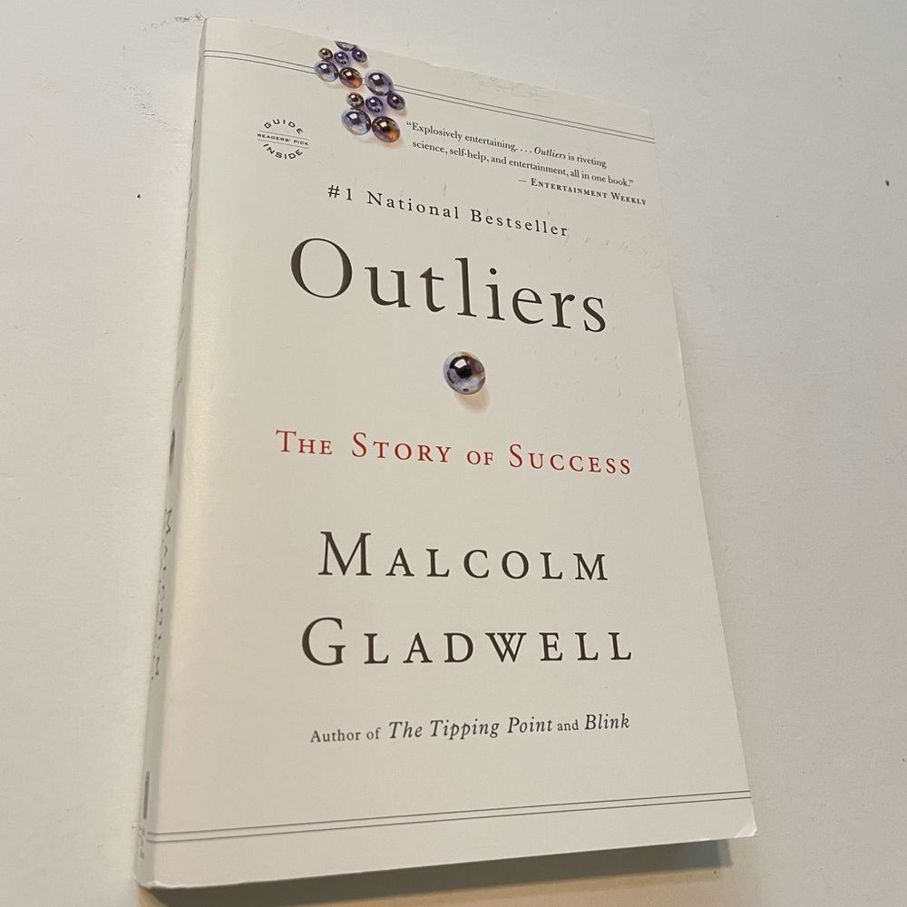 Outliers by Malcolm Gladwell Hardcover Book